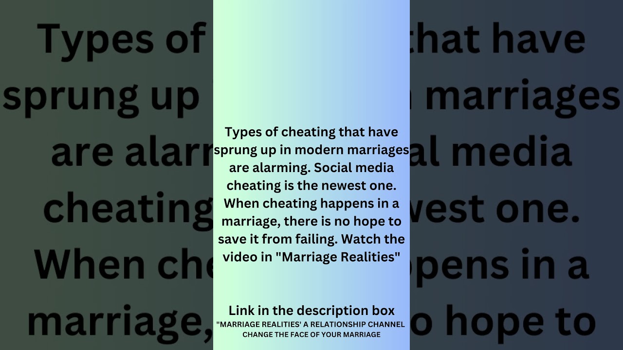 Types of cheating