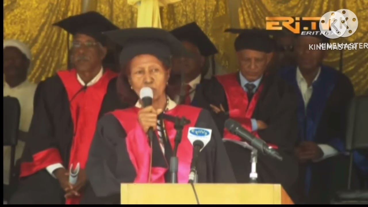 Eritrean minister Askalu Menkoryes in the College Adi-keyh #Eritrea #Eritrean #EritreaPrevails