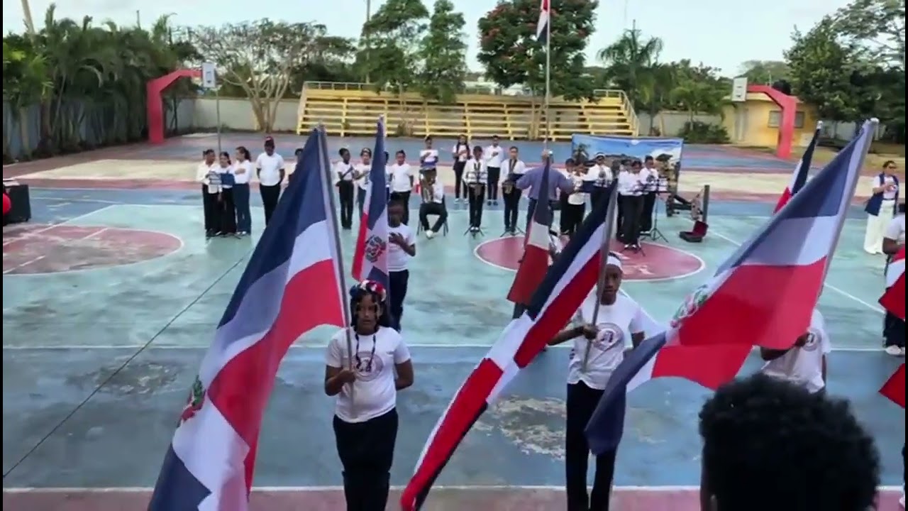 Banda y coro (Himno nacional dominicano) Año 2025_2026 