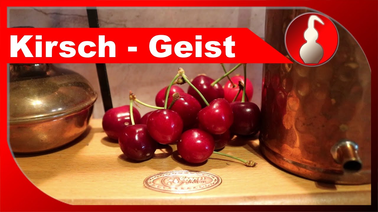 Kirsch-Schnaps selber machen - als Geist - funktioniert das? - Schnapsbrennen als Hobby - diSTILLed