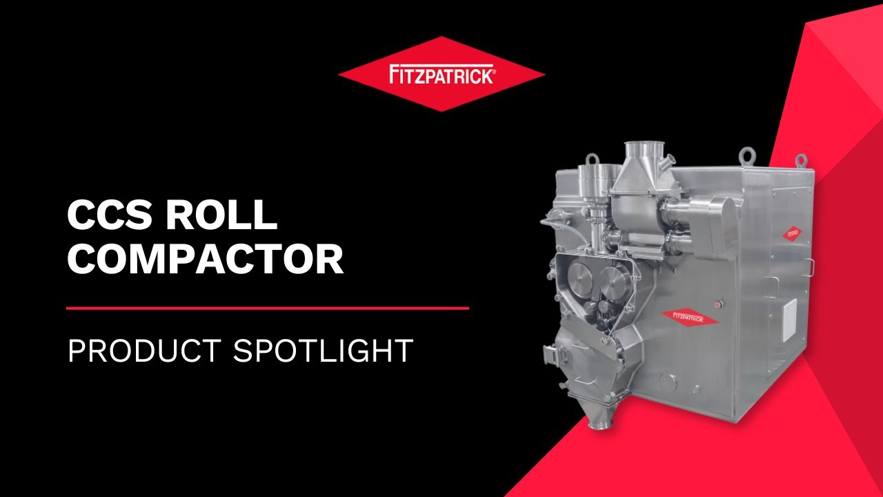 Fitzpatrick CCS Series Roll Compactor | Contained Roller Compaction Systems