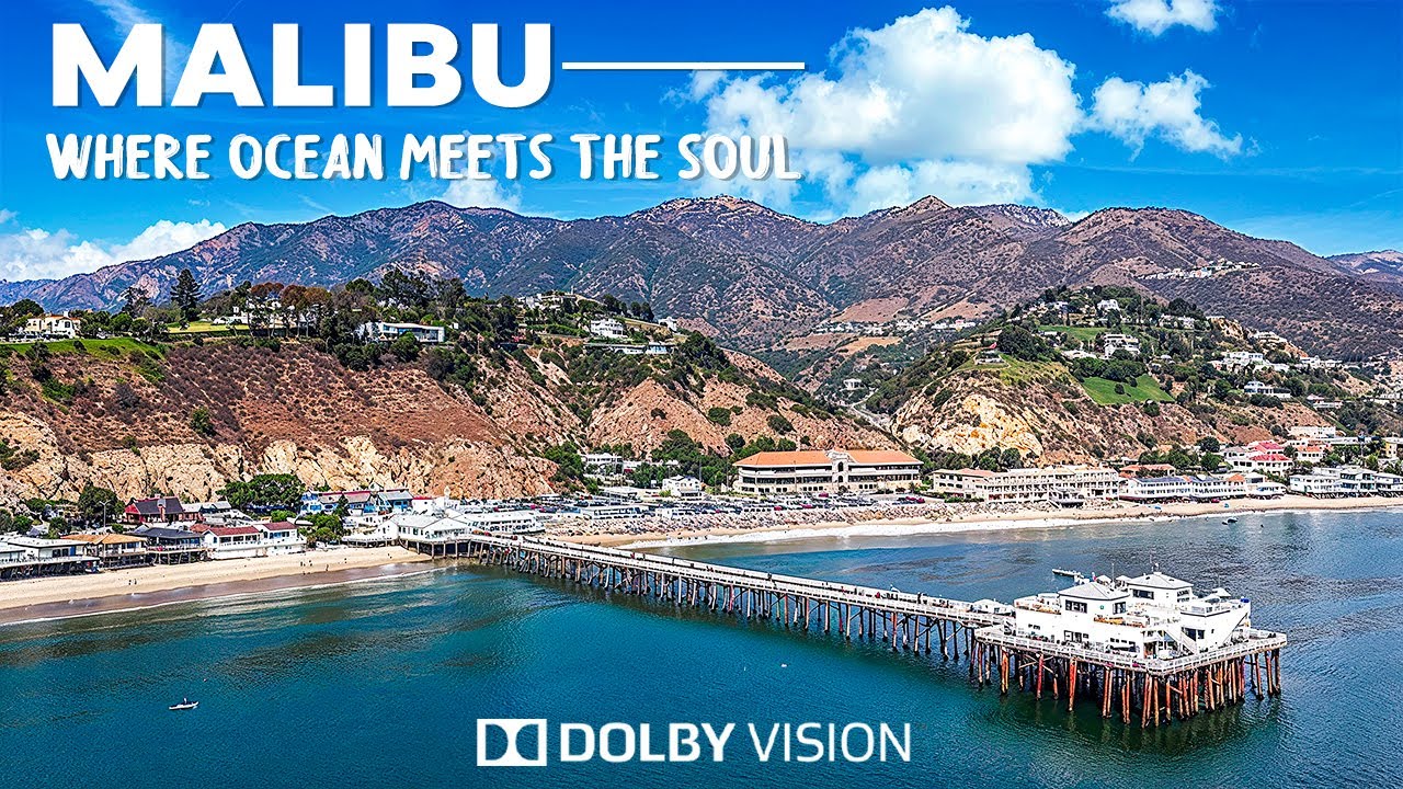 Malibu 4K Scenic Relaxation | Epic 4K Journey Through Paradise Landscapes