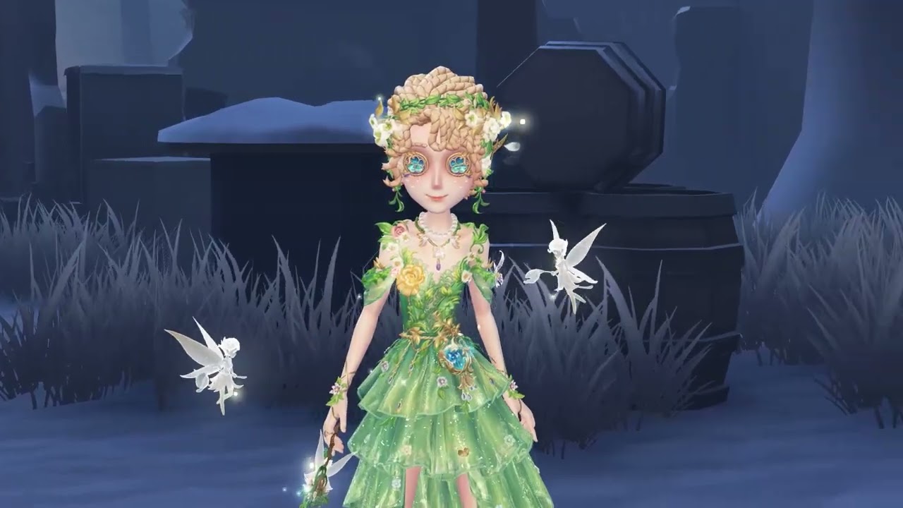 【最高演繹】ニンフ賞衣装 庭師 - 朽ちぬ長夏 ゲーム内展示【IdentityV 第五人格】