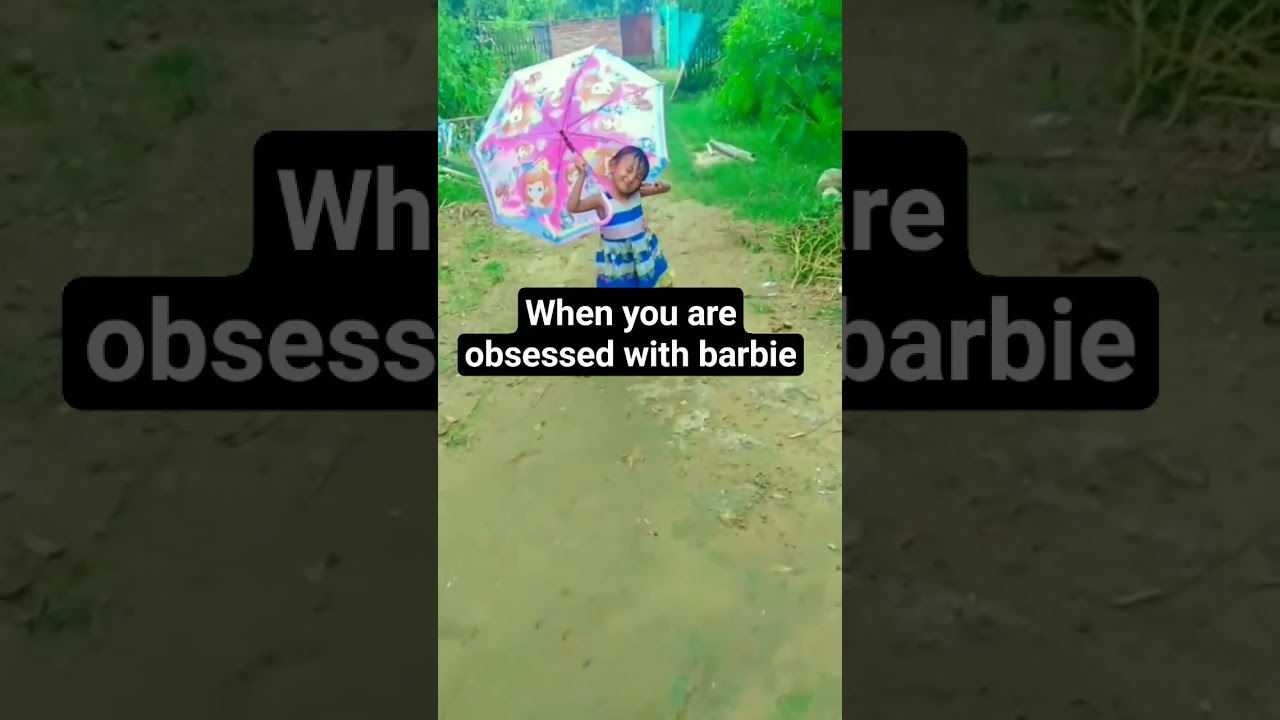 barbie umbrella 