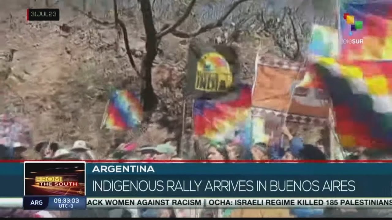 Argentina: Indigenous rally arrives in Buenos Aires