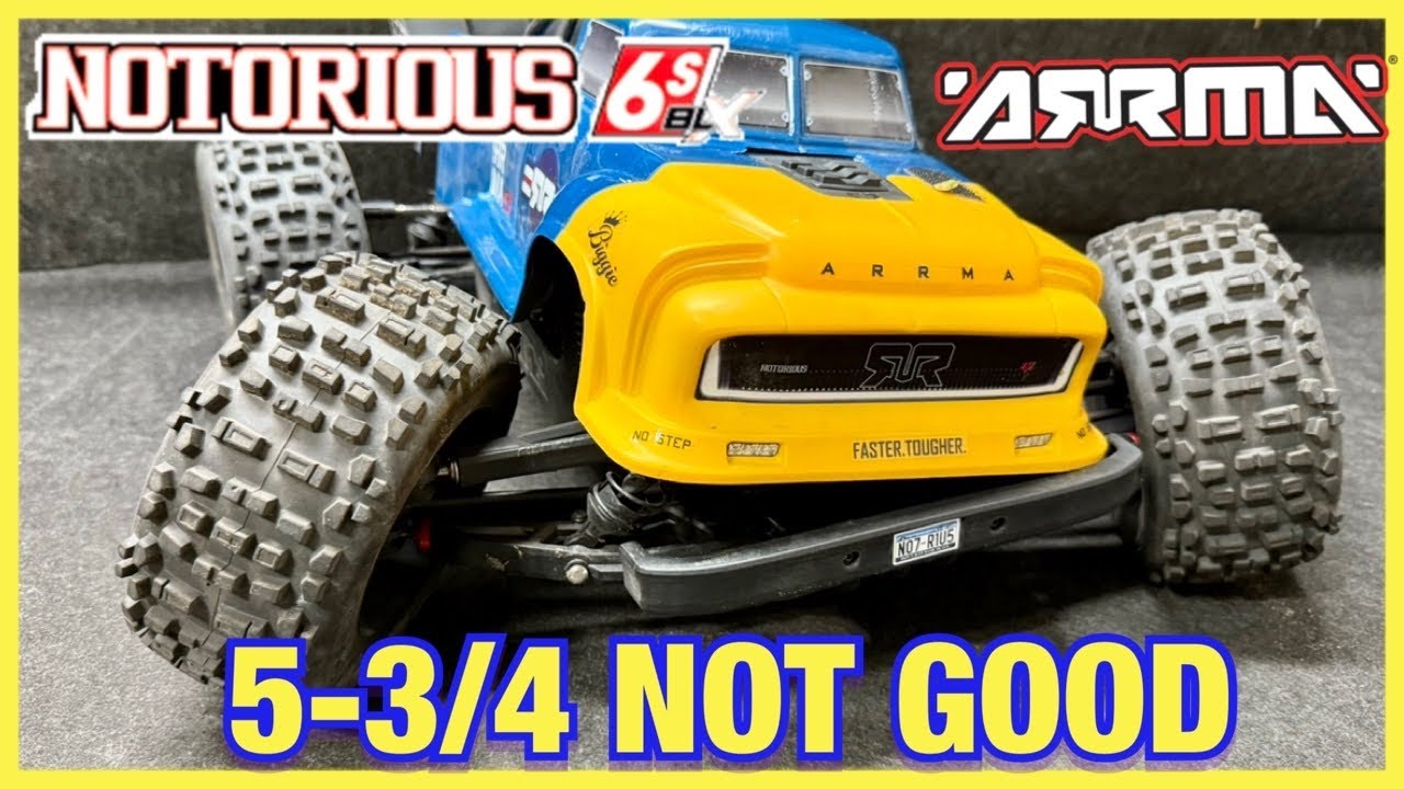 This ARRMA NOTORIOUS IS EPIC!