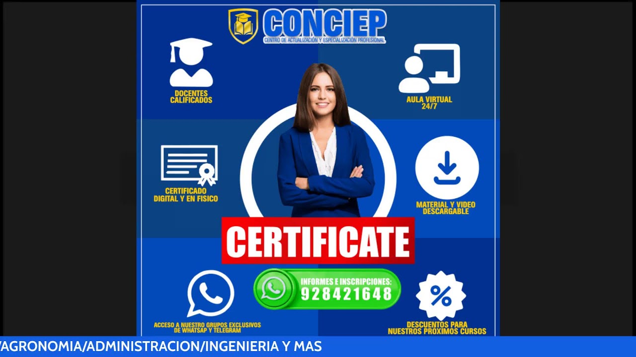 📚𝗖𝗨𝗥𝗦𝗢CONTROL DE LA MOSCA DE FRUTA PARA PRODUCTOS DE AGROEXPORTACION📚
