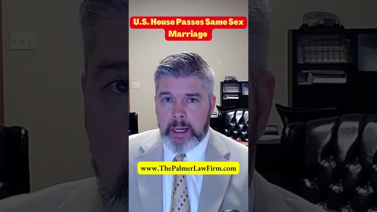 Federal Gay/ Same Sex Marriage Bill Passes | HOUSTON DIVORCE ATTORNEY | #shorts