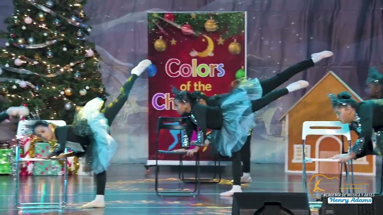 Colors of the Christmas  - Baile Contemporáneo Grupo  Luna Negra - Academia Henry Adams