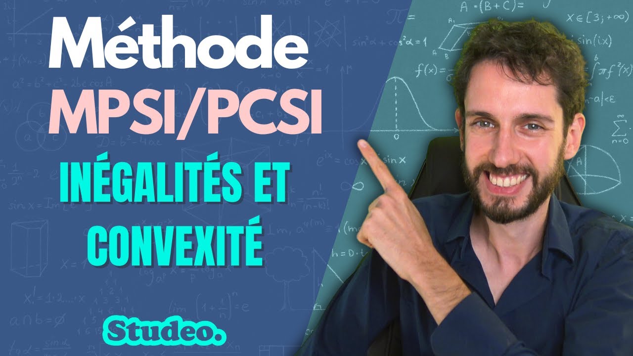 Des inégalités classiques SANS CALCUL en Sup ? La convexité est ouf en MPSI PCSI