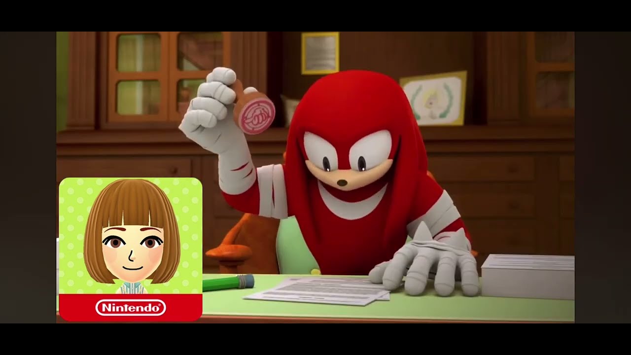 Knuckles Approves All Mii Games - Nintendo