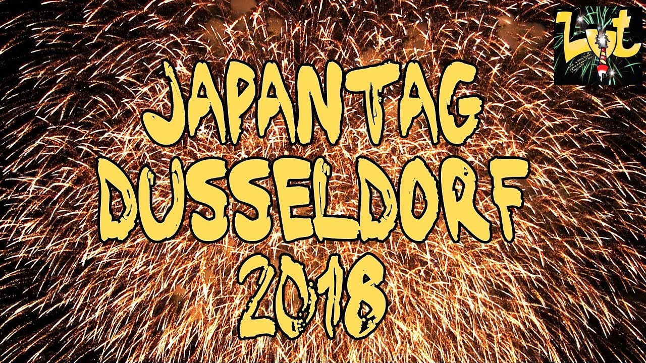 Japantag 2018 Düsseldorf Feuerwerk ドイツ日本デー2018 花火フィナーレ