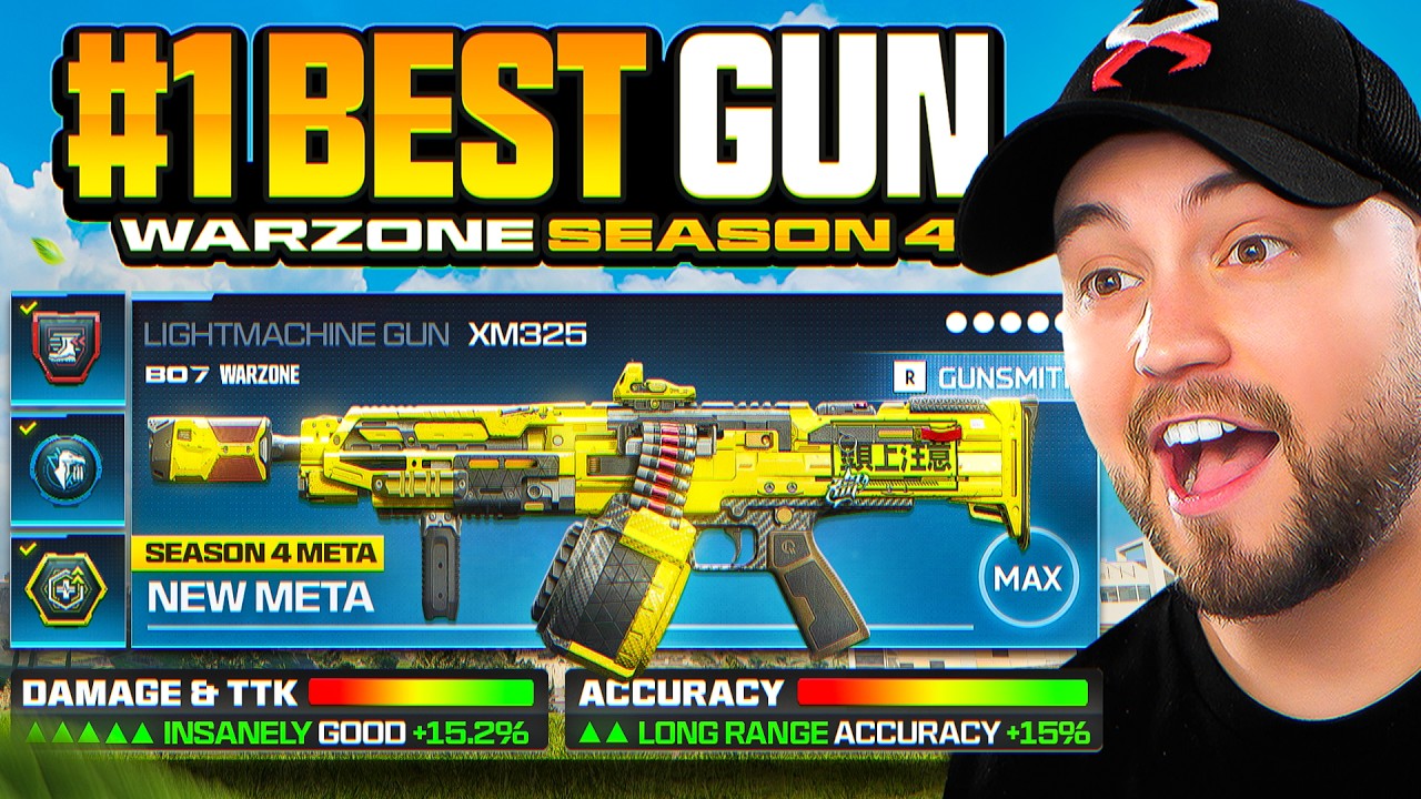 I Found the #1 BEST GUN in Warzone BO7 RIGHT NOW! (Season 4 Meta Loadout)
