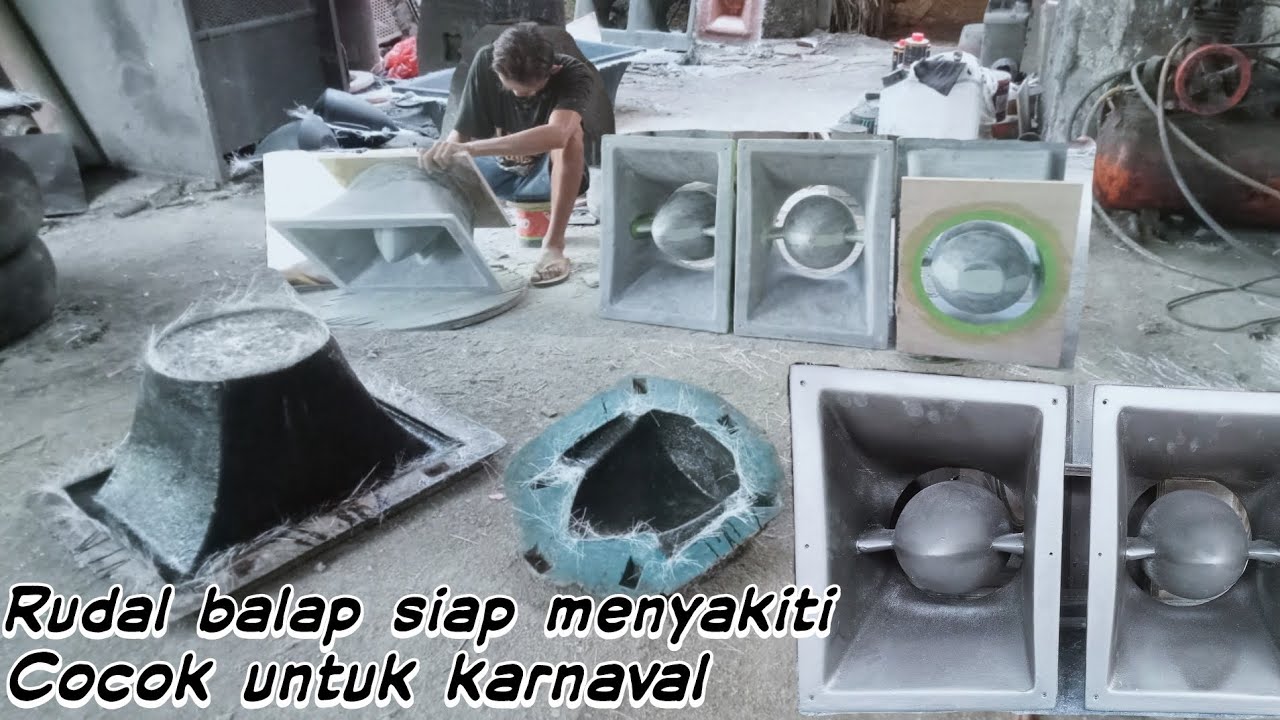 ternyata begini cara membuat rudal balap cocok untuk karnaval #soundbalap #hornsound #fiberglass