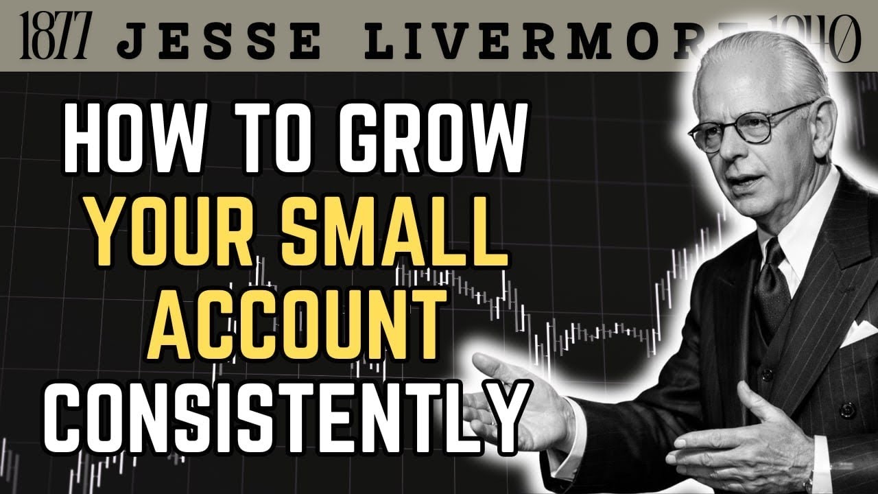 How To Grow a Small Trading Account Consistently — The Jesse Livermore Way