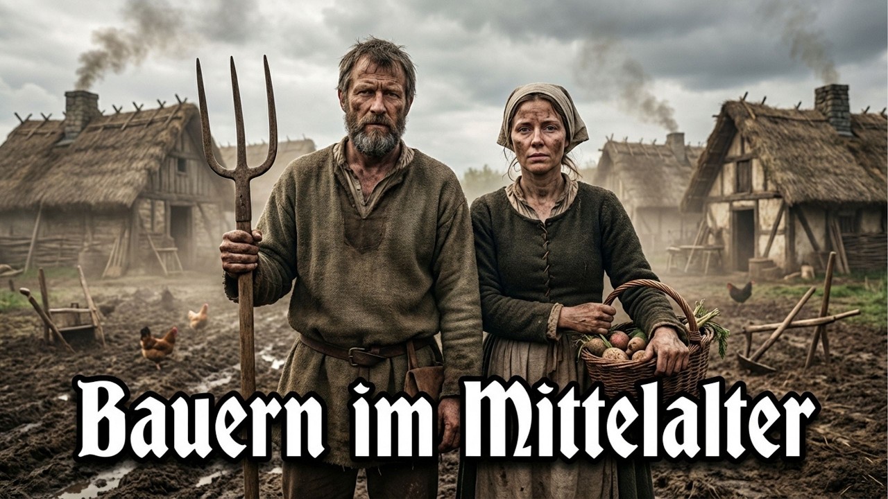 So hart war das Leben der Bauern im Mittelalter (KI-Rekonstruktion)