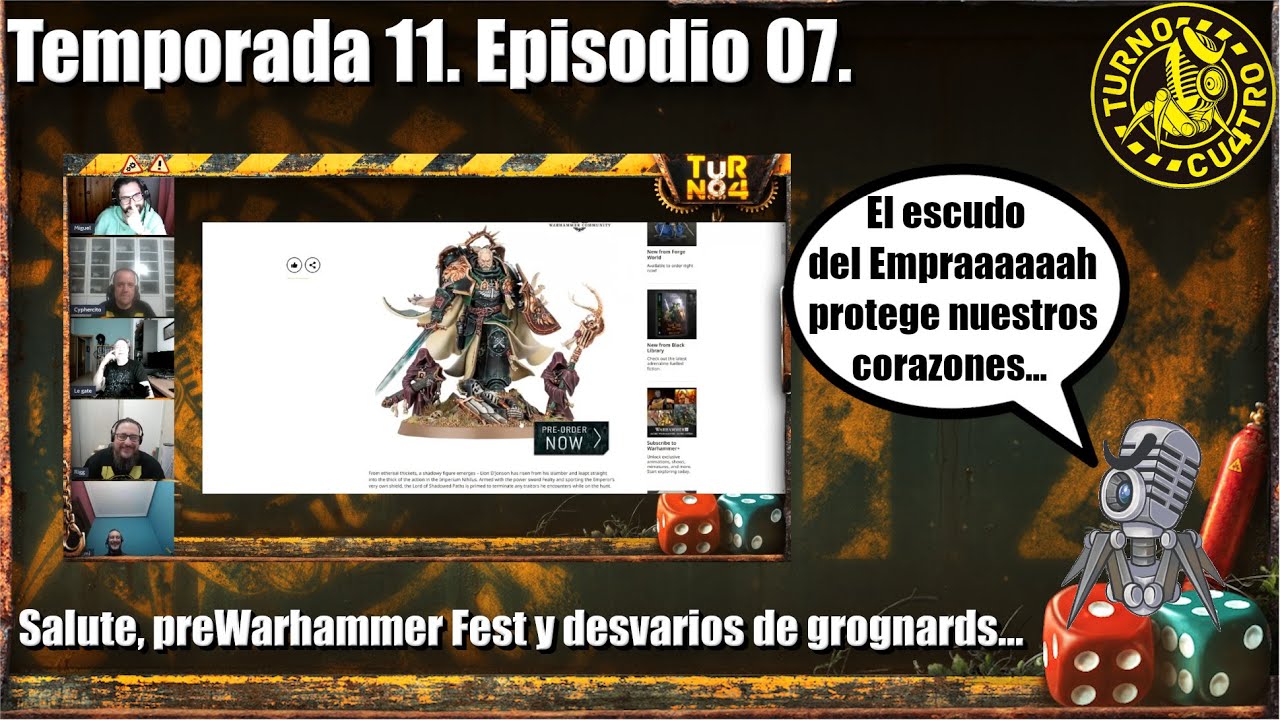 TXI EP07 - Salute, preWarhammer Fest y desvarios de grognards...