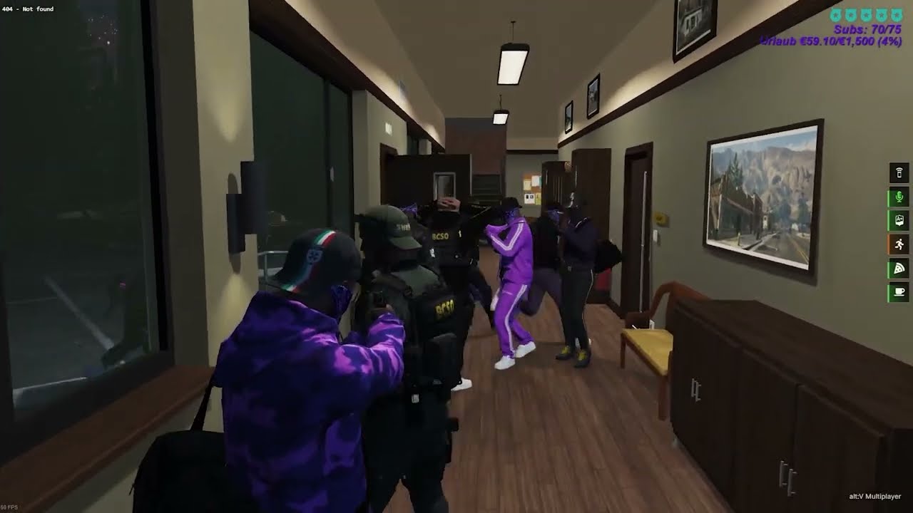 [Unity-Life] BCSO Raid 💜 Stream Highlights 💜 Baallllu