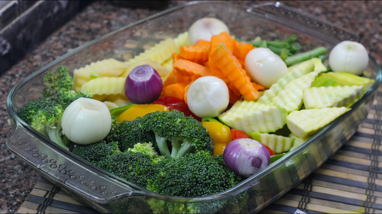 خضار سوتيه بدون سلق 🥦 بطعم لا يقاوم وفي 5 دقائق😋