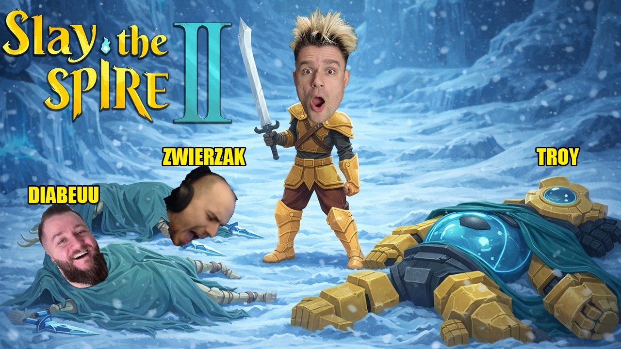 JA jako PANCERNIK WALCZYŁEM DO KOŃCA, pozostała część Drużyny WYMIĘKŁA! | Slay The Spire 2
