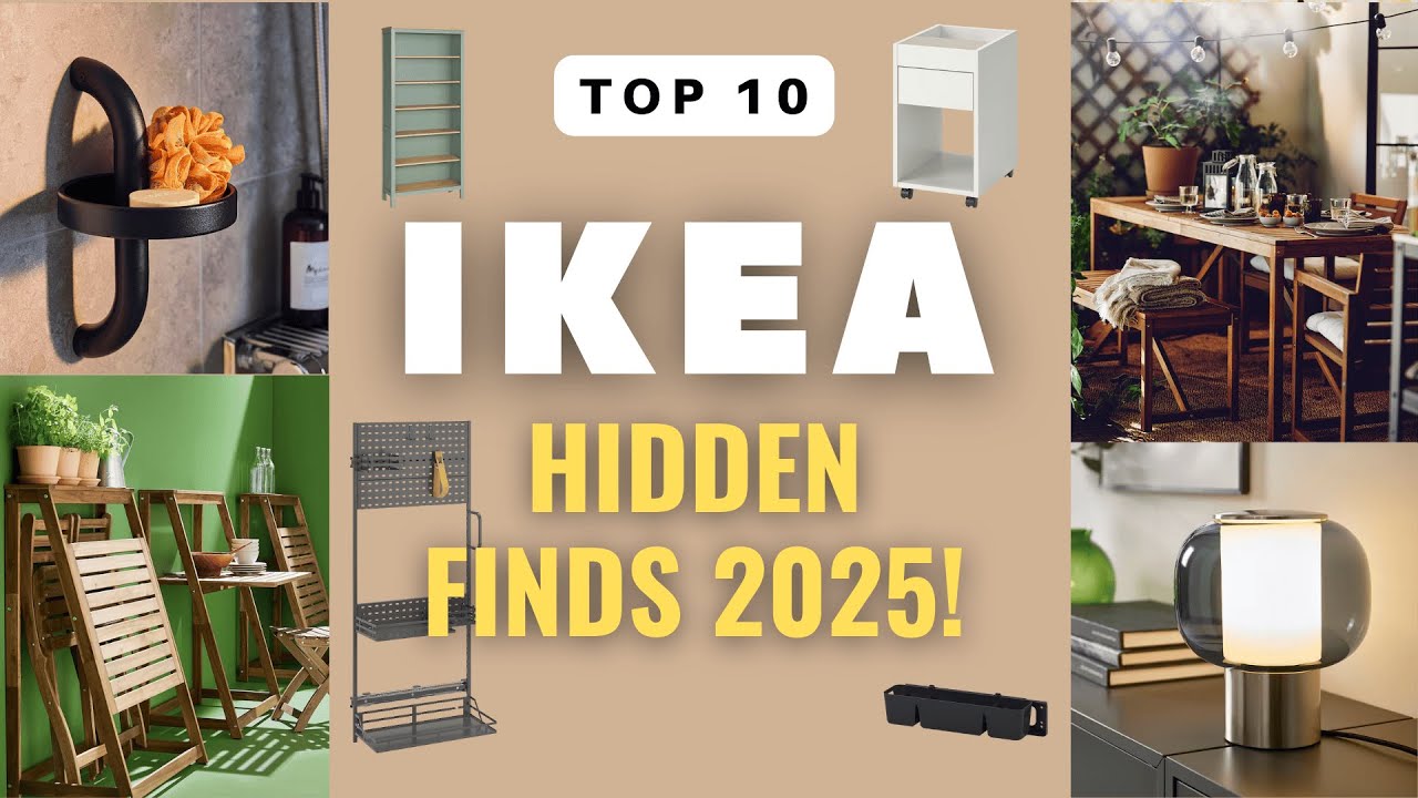 10 лучших скрытых находок IKEA 2025 года: гениальные товары для дома и организации пространства, ...