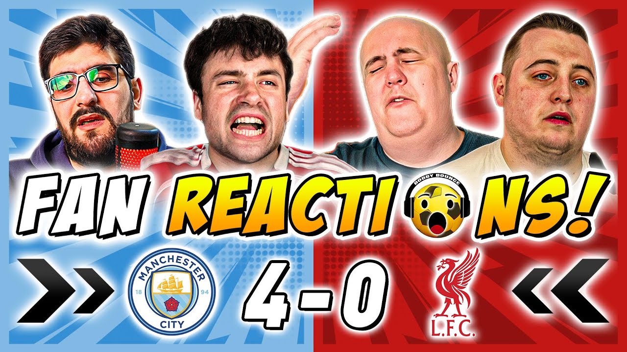 Liverpool Fans HUMILIATED 😳 Reactions to Man City 4-0 Liverpool | FA Cup Fan Reactions