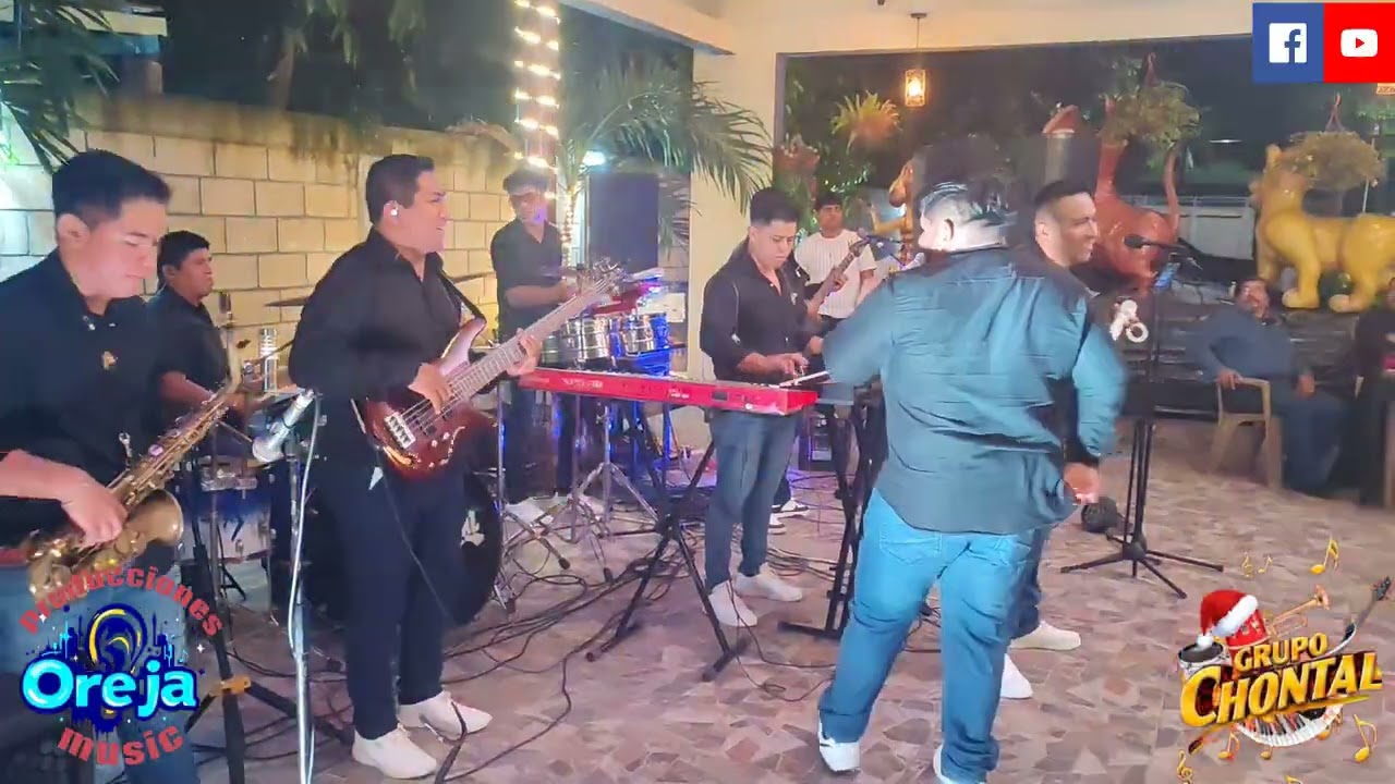 CUMBIA REGUETON - GRUPO CHONTAL EL GRUPO JOVEN DE TABASCO EN VIVO.