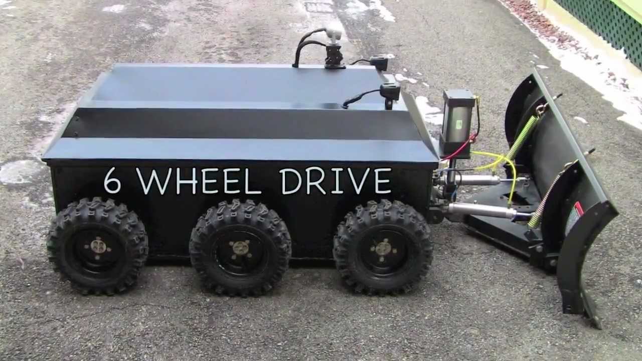 ROBOPLOW |  Робот снегоуборщик