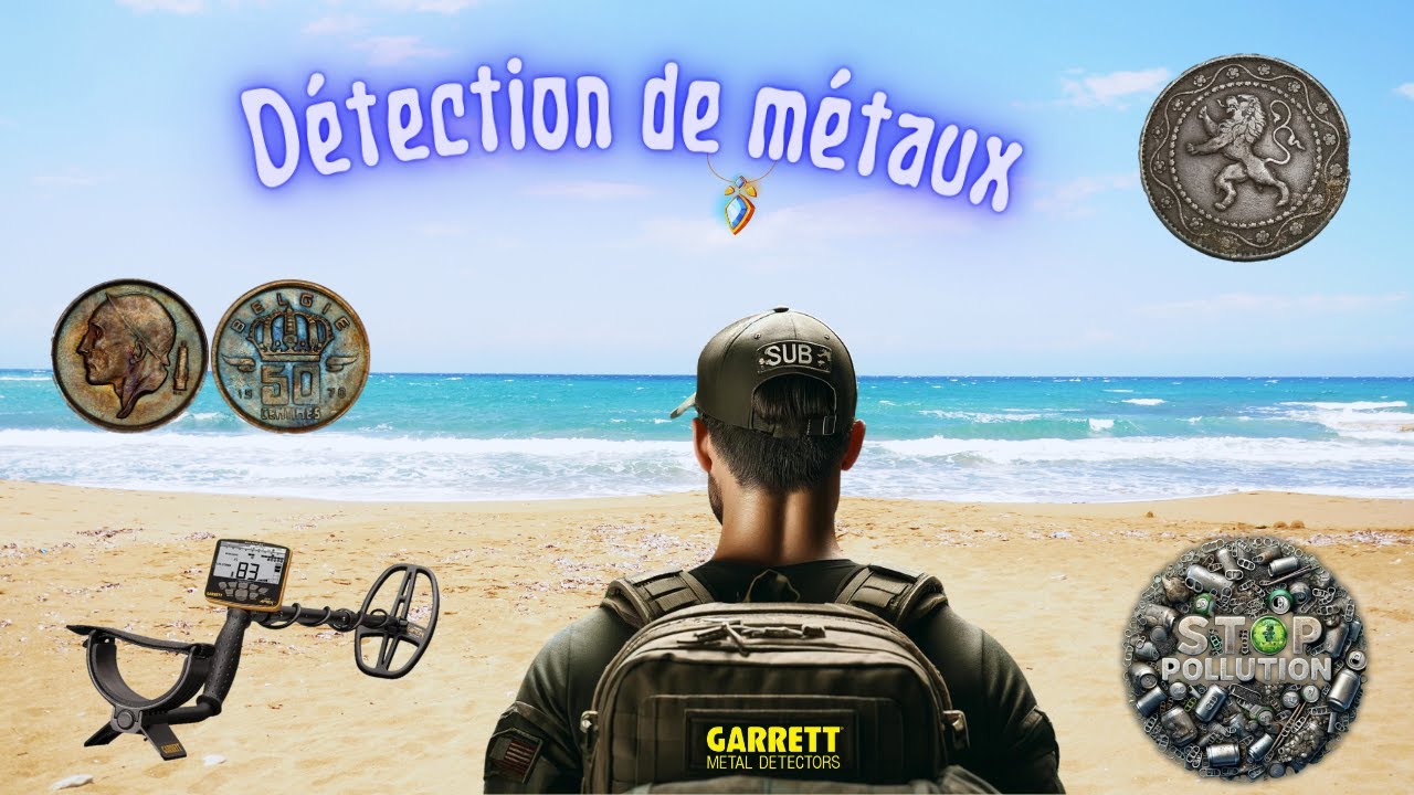 Garrett apex à la plage , détection de métaux réglages et tests sable mouillé mode ms