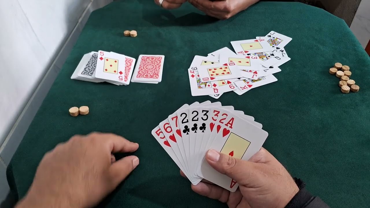 Bora jogar um baralho, cacheta