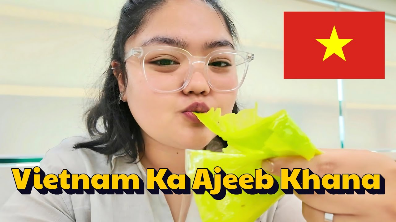 Yeh Kya Lay K Ayi Vietnamese Class Fellow 🤔| Trying Vietnamese Food 😋| Desi Korean