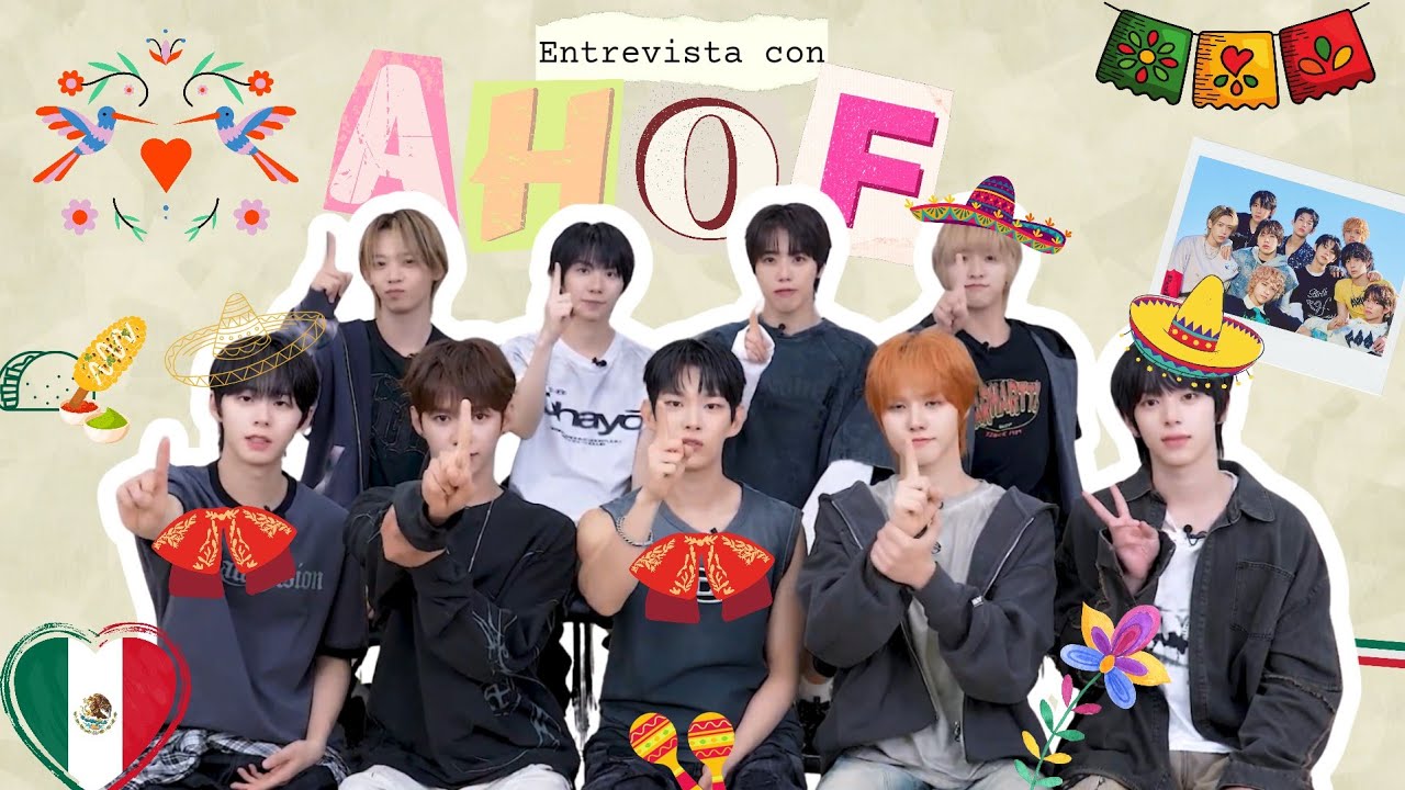 AHOF revela SUEÑOS de TOUR por MÉXICO y el MUNDO | Entrevista exclusiva KPOPENMEXICO