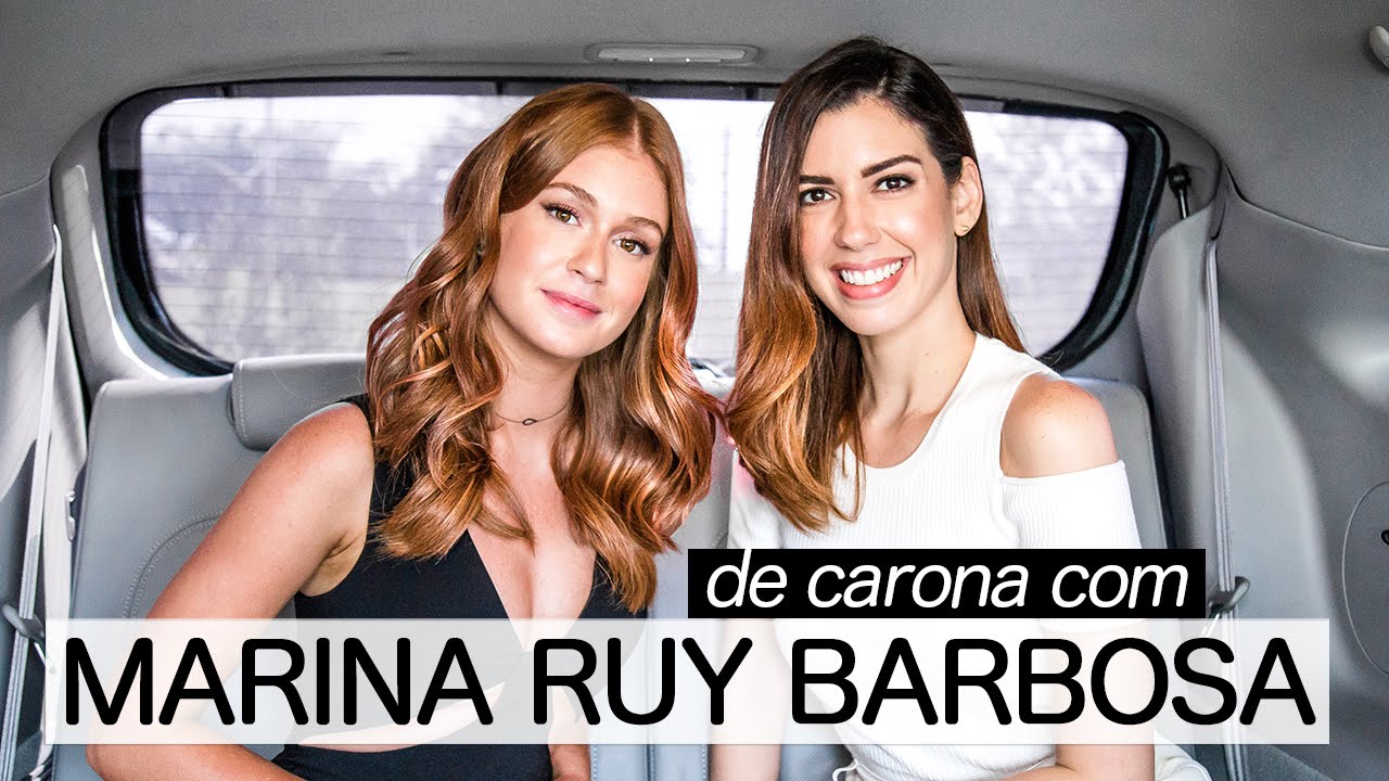 #DeCarona Marina Ruy Barbosa / Casamento, fama, cabelo e mais
