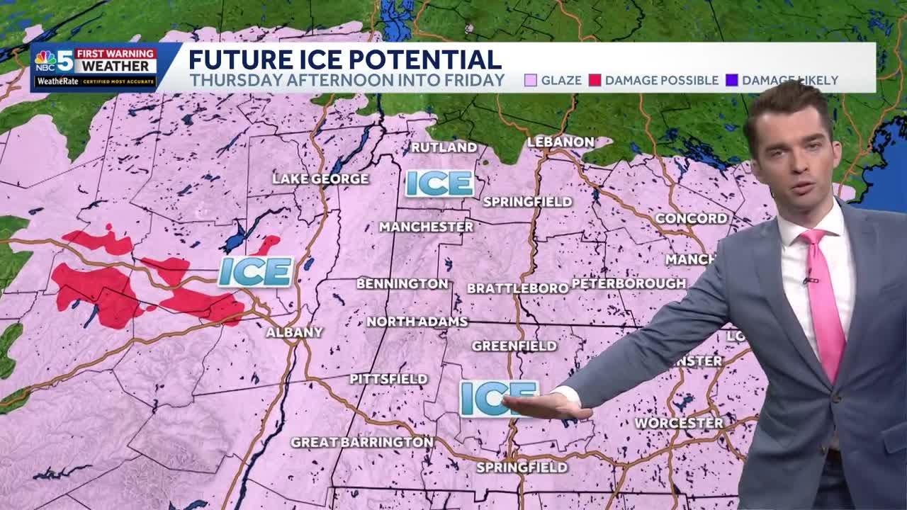 Bit colder Thursday, followed by a wintry mix early Friday in Vermont (03-04-26)