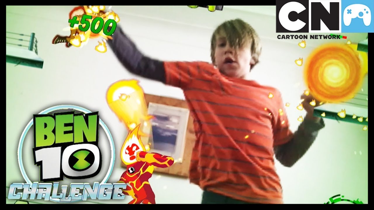 Ben 10 Challenge App Playthrough Heatblast | Cartoon Network
