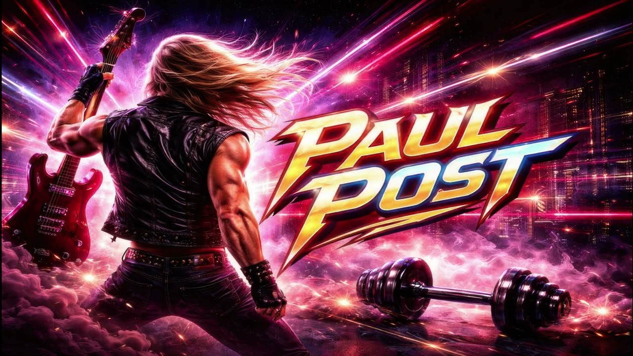 Paul Post — No Way To Slow Down | 80s Rock / Metal Workout Anthem