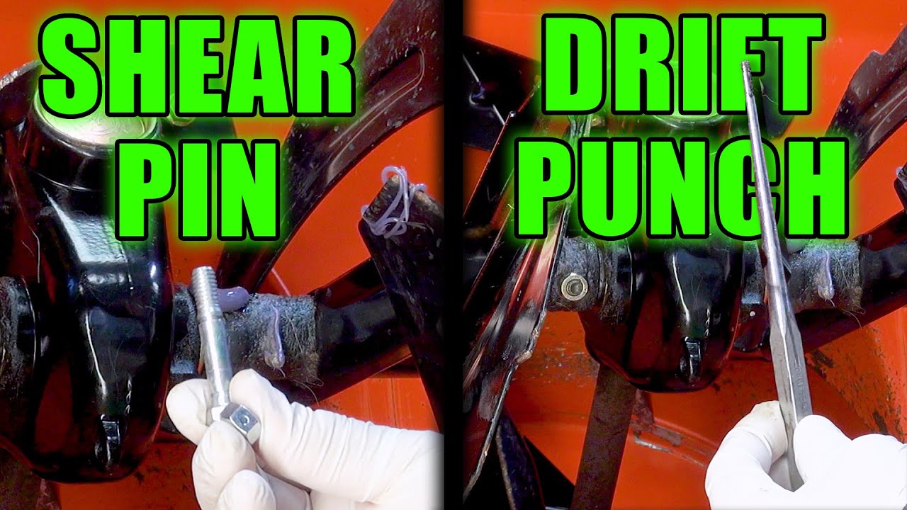 ARIENS SNOWBLOWER REPAIR - Snowblower Shear Pin Replacement - Fix Bent Snowblower Auger