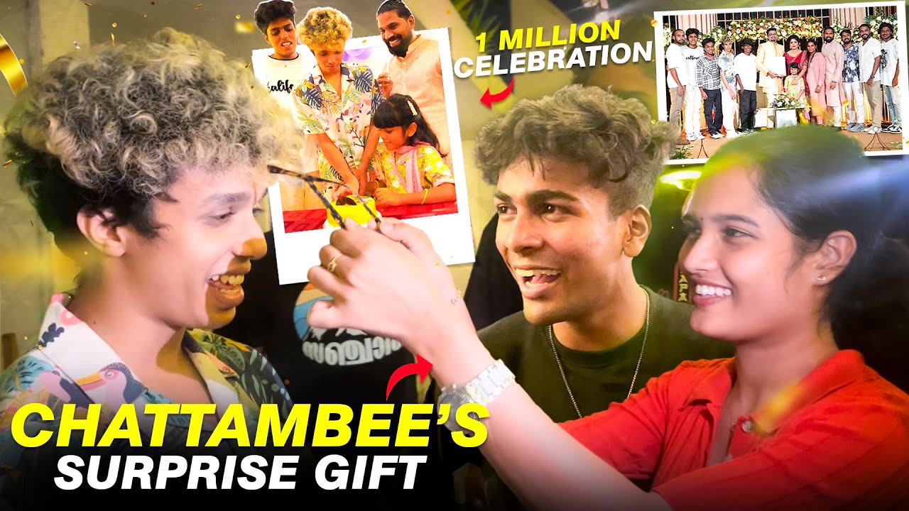 Komban 1 Million Celebration🥳 Chattambee‘s വന്നു😱||MARRIAGE ?😻#wetalks #ffkyc