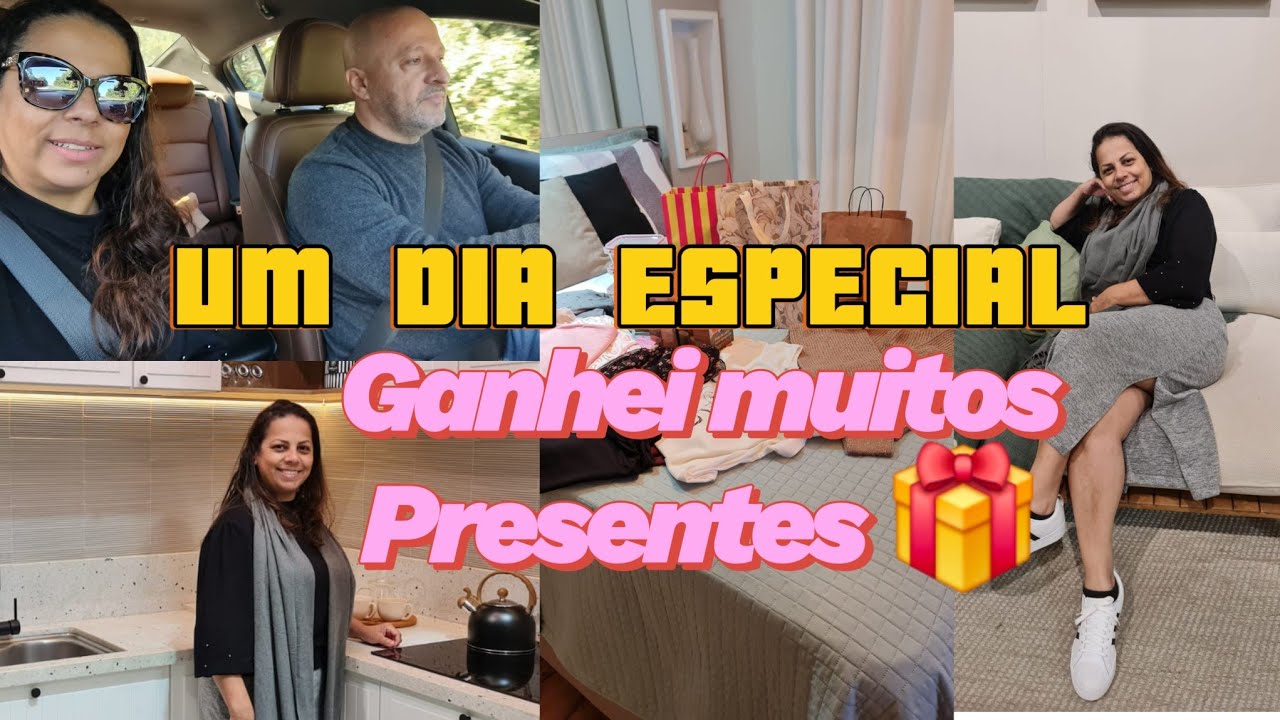 VLOG UM DIA PERFEITO COM MEU MARIDO 💕 | PRESENTES E JANTAR DE ANIVERSÁRIO 🍝 + COMPRAS COM DESCONTO 🤑