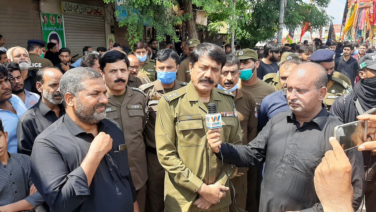 9 Muharram Markzi Jaloos Mandi Bahauddin,Pakistan 2020