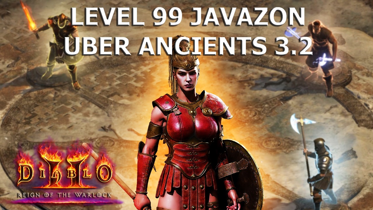 Гайд: Джавазон 99 уровня против Убер Древних соло, патч 3.2 (Diablo 2 Resurrected - Reign of the ...