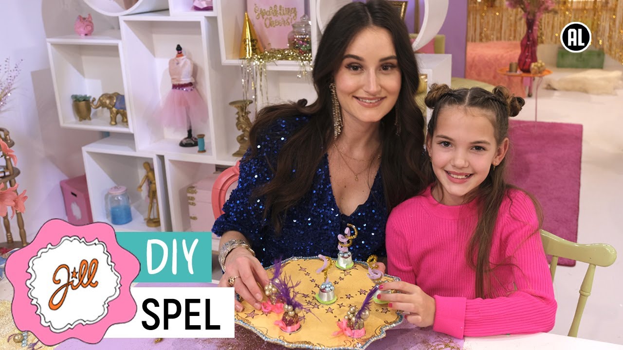 🎲 3 OP EEN RIJ SPEL - DIY | Jill