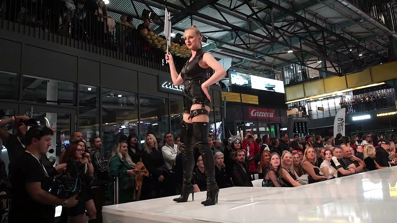 TroysSeducement in all over leather with Fernando Berlin thigh-high boots