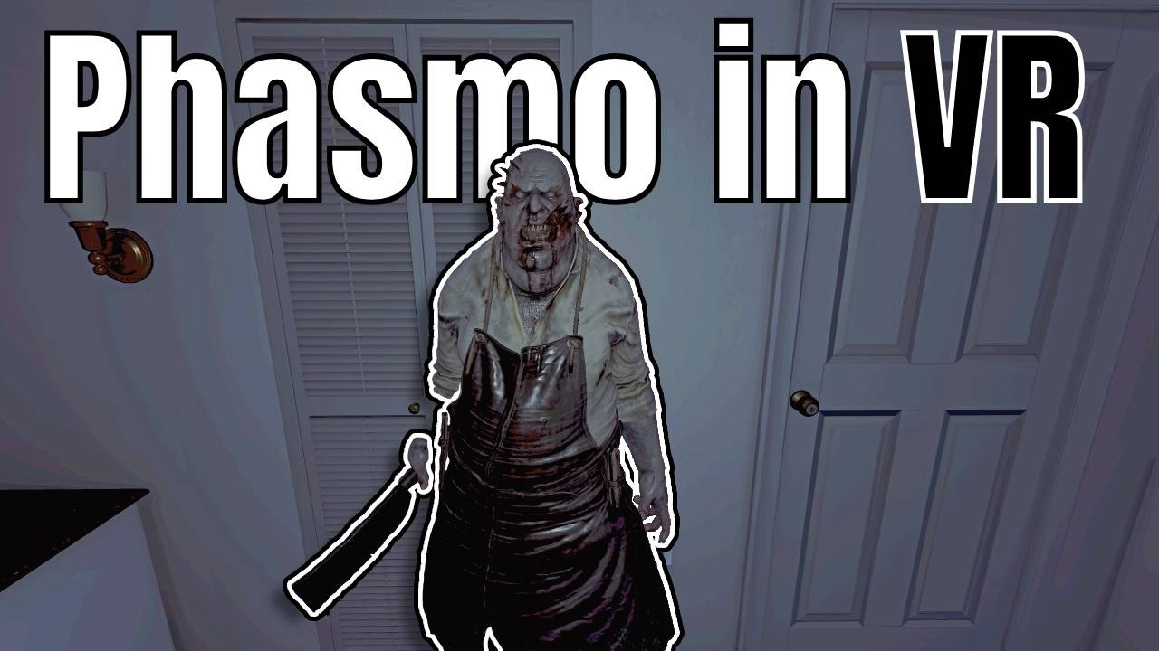 Playing Phasmophobia in VR