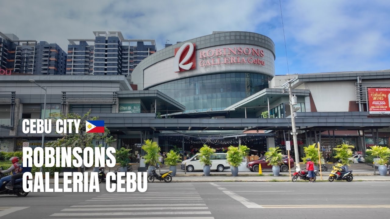 🇵🇭 [4K] How is Galleria Cebu on Sinulog Day | Mall Walking Tour | Philippines