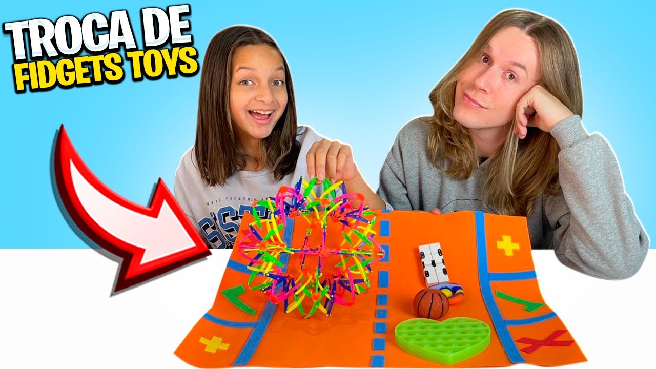 TROCAS DE FIDGET TOYS | TROCANDO FIDGET TOYS | Ft. Tio Lucas