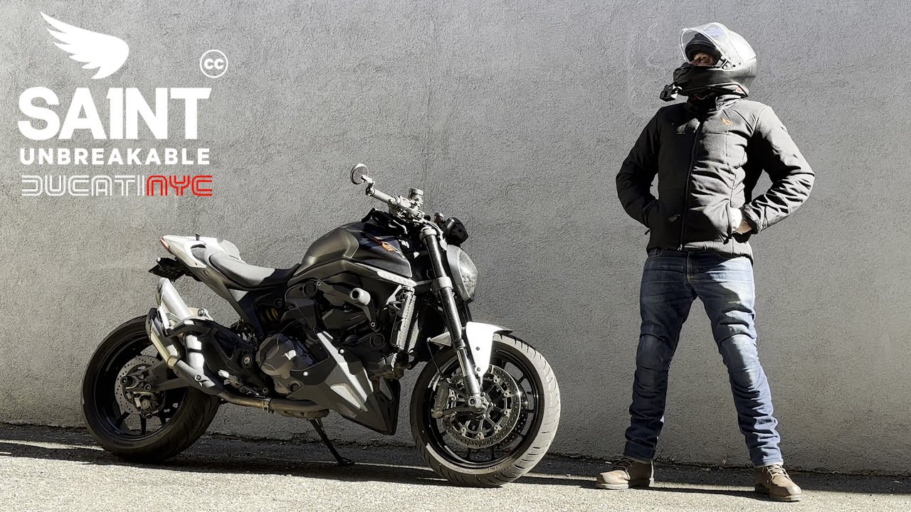 SA1NT Armored Puffer Jacket - Winter Weapon of Choice? | Moto Unboxing v2007