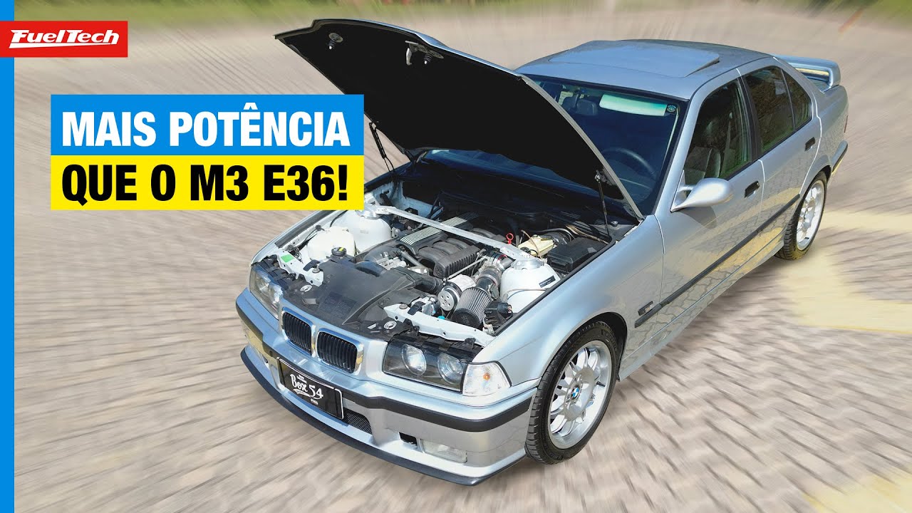 BMW 328 Supercharger com FuelTech e Câmbio manual!