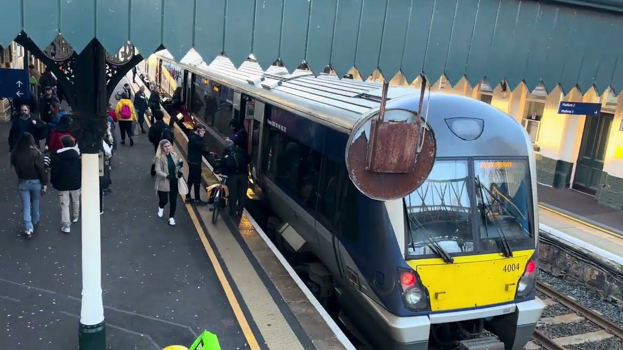 LISBURN TRAIN STATION in NORTHERN IRELAND🍀4K (60fps)