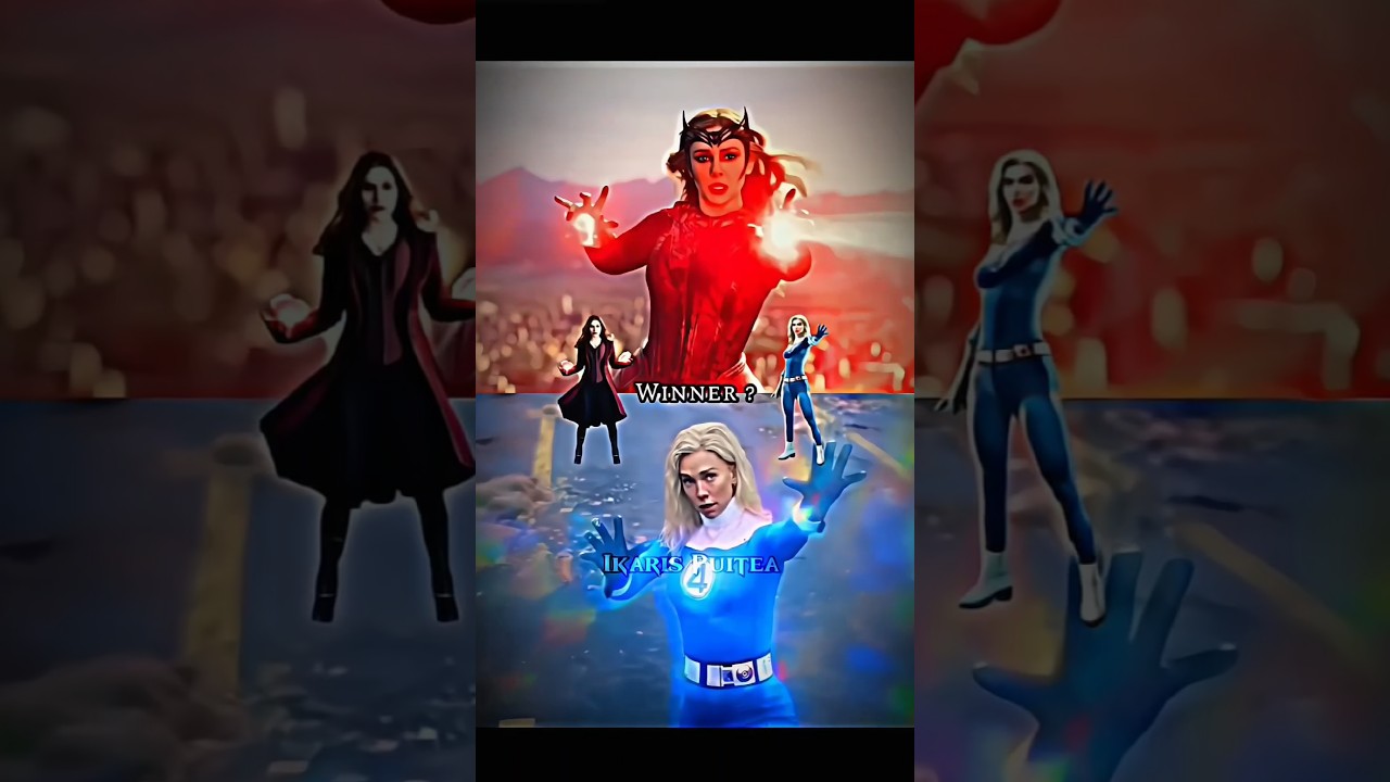 Wanda Maximoff vs Sue Storm #ikarispuitea